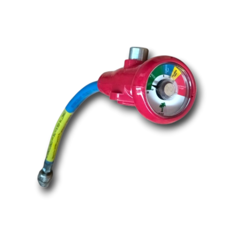 Manomètre basse pression avec flexible R32