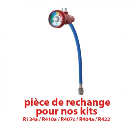 Manomètre basse pression avec flexible R410A